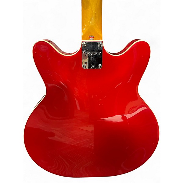 Used Fender Coronado 2 Red Hollow Body Electric Guitar