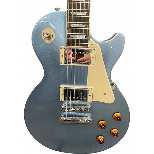 Used Epiphone Les Paul Standard Metallic Blue Solid Body Electric Guitar