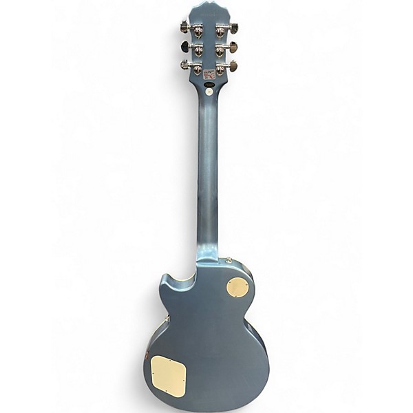 Used Epiphone Les Paul Standard Metallic Blue Solid Body Electric Guitar