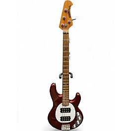 Used 2020s Ernie Ball Stingray HH 4 String Candy Apple Red Electric Bass Guitar