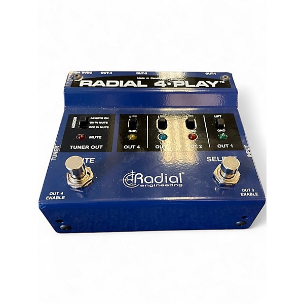 Used Radial Engineering 4 PLAY Direct Box