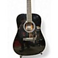 Used Martin D35JC Johnny Cash Left Handed Black Acoustic Guitar