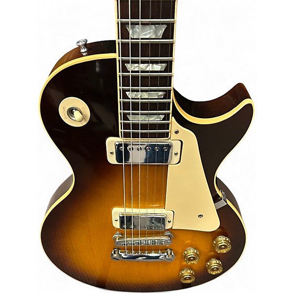 Vintage 1979 Gibson Les Paul Deluxe Tobacco Sunburst Solid Body Electric Guitar