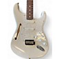 Used 2024 Fender AMERICAN PROFESSIONAL II THINLINE STRATOCASTER White Blonde Hollow Body Electric Guitar thumbnail