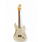 Used 2024 Fender AMERICAN PROFESSIONAL II THINLINE STRATOCASTER White Blonde Hollow Body Electric Guitar