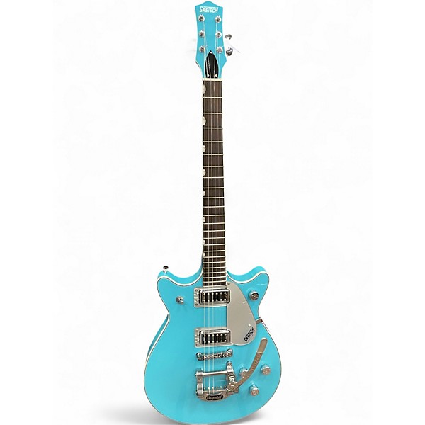 Used Gretsch Guitars G5232T Electromatic Double Jet Kailani Blue Solid Body Electric Guitar