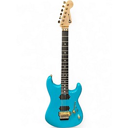 Used Charvel San Dimas Style 1 HH Miami Blue Solid Body Electric Guitar