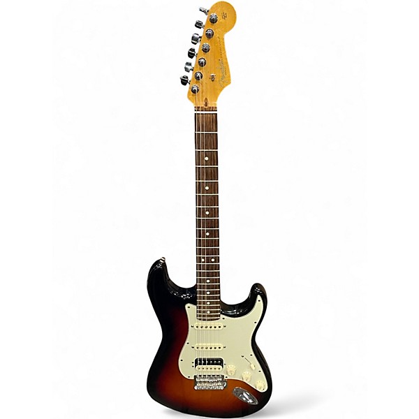 Used Fender American Professional II Stratocaster 3 Color Sunburst Solid Body Electric Guitar