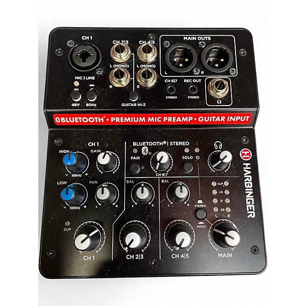 Used Harbinger LVL LV7 Unpowered Mixer