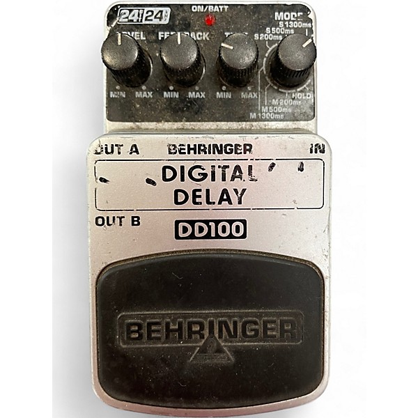 Used Behringer DD100 Effect Pedal