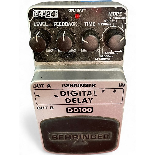 Used Behringer DD100 Effect Pedal