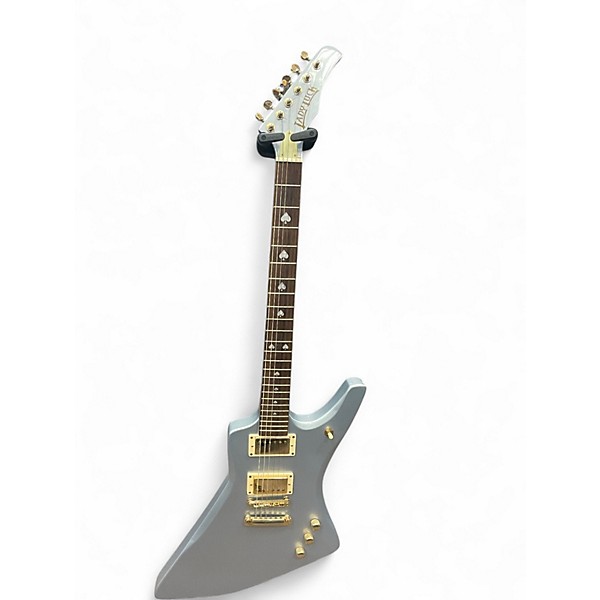 Used HardLuck Kings LADY LUCK SILVER Solid Body Electric Guitar