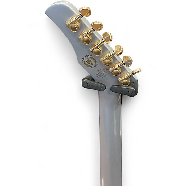 Used HardLuck Kings LADY LUCK SILVER Solid Body Electric Guitar