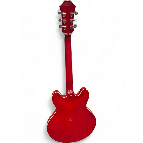Used Epiphone DOT CHERRY Hollow Body Electric Guitar CHERRY