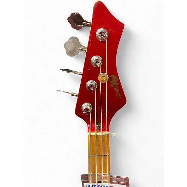 Used Series 10 By Bently P BASS Candy Apple Red Electric Bass Guitar