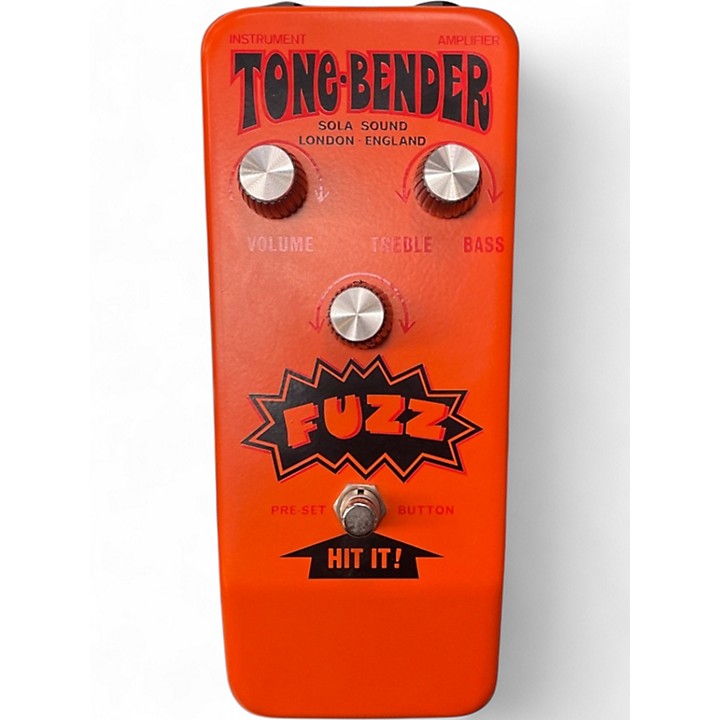 Used Sola Sound D*A*M Tone Bender Professional MKIV Effect Pedal