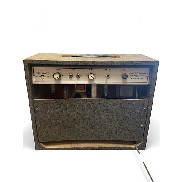 Used Silvertone Model 1481 Tube Guitar Combo Amp