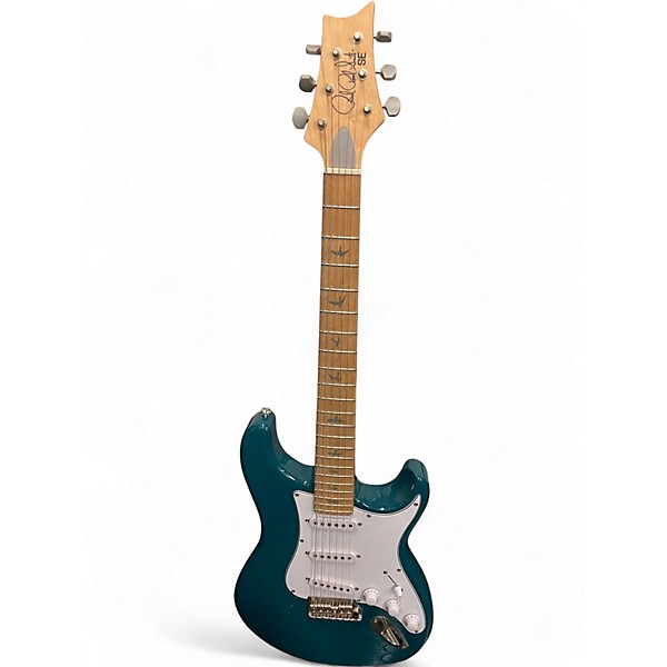 Used PRS SE Silver Sky Blue Solid Body Electric Guitar
