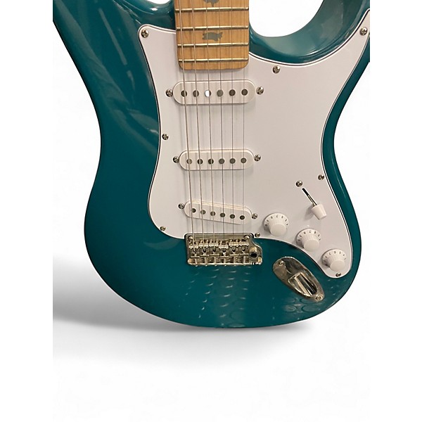 Used PRS SE Silver Sky Blue Solid Body Electric Guitar