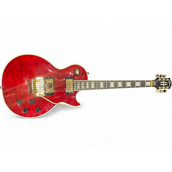 Used Epiphone ALEX LIFESON LES PUAL CUSTOME AXCESS RUBY RED Solid Body Electric Guitar