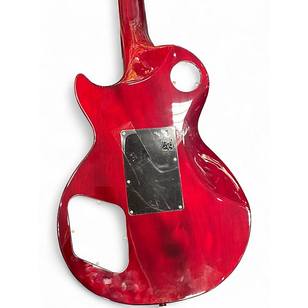 Used Epiphone ALEX LIFESON LES PUAL CUSTOME AXCESS RUBY RED Solid Body Electric Guitar