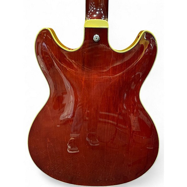 Used Ibanez AS73 Artcore Transparent Cherry Red Hollow Body Electric Guitar