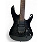 Used Ibanez S7420QM S Series Ebony Solid Body Electric Guitar
