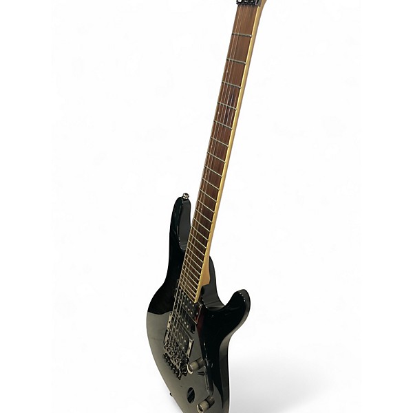 Used Ibanez S7420QM S Series Ebony Solid Body Electric Guitar