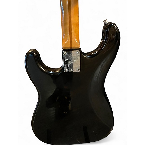 Vintage 1983 Fender STRAT Black Solid Body Electric Guitar