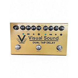Used Visual Sound V3DTD Dual Tap Delay Effect Pedal