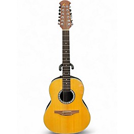 Used Ovation CC165 Natural 12 String Acoustic Electric Guitar