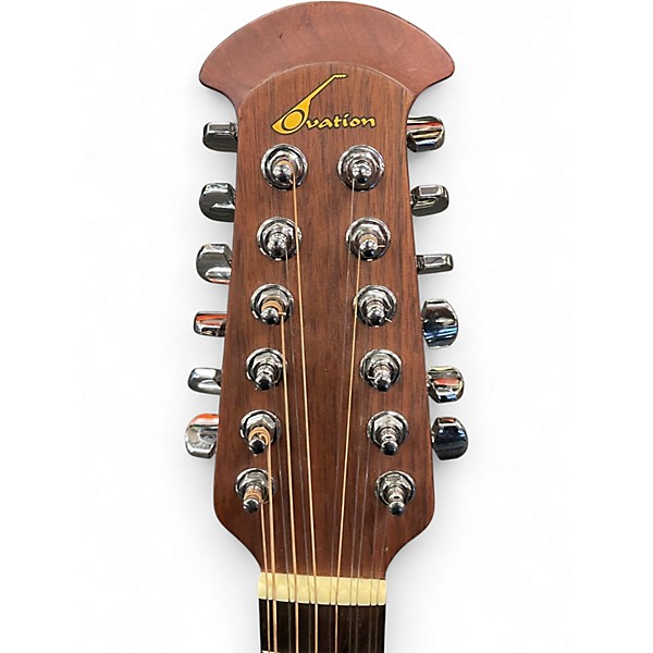 Used Ovation CC165 Natural 12 String Acoustic Electric Guitar