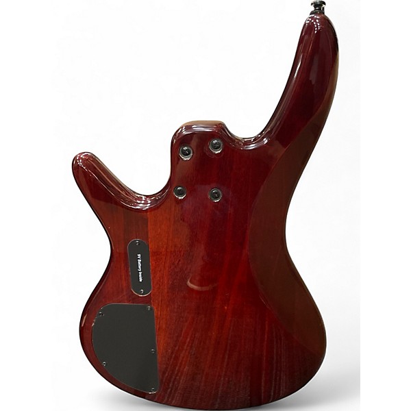 Used Ibanez GSR200SM Crimson Red Burst Electric Bass Guitar