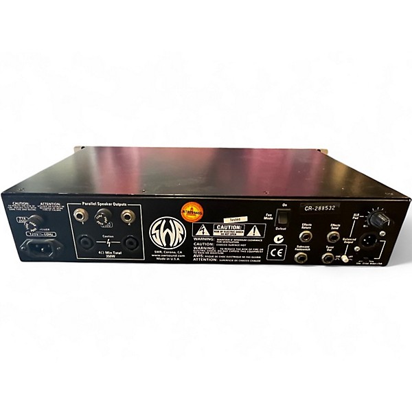 Used 2010s SWR 350X Bass Amp Head
