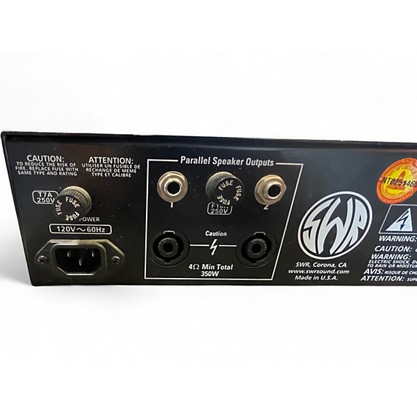Used 2010s SWR 350X Bass Amp Head