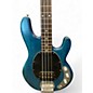 Used Sterling by Music Man Sub 4 Ocean Blue Electric Bass Guitar