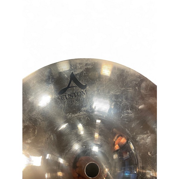 Used Zildjian 10in A Custom Splash Cymbal