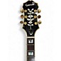 Used Epiphone Sheraton Natural Hollow Body Electric Guitar