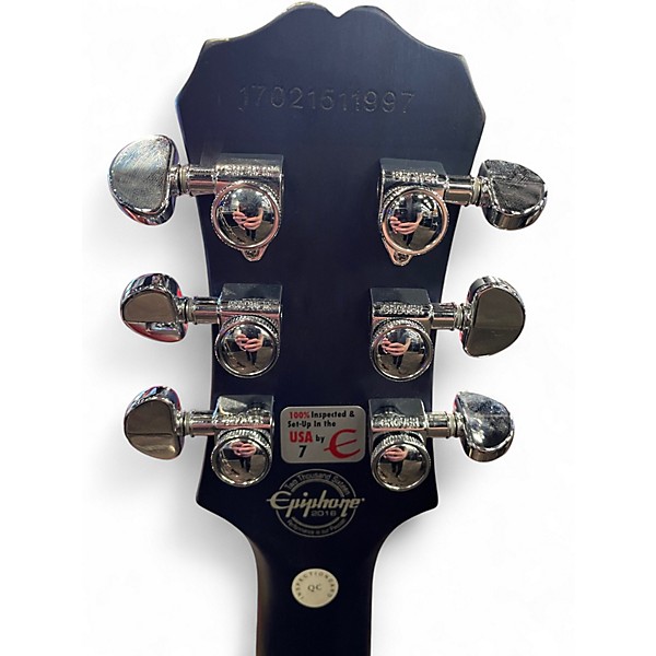 Used Epiphone Les Paul Traditional PRO II Ocean Blue Solid Body Electric Guitar