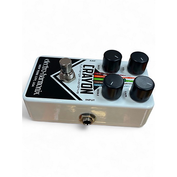 Used Electro-Harmonix Crayon Full Range Overdrive Effect Pedal