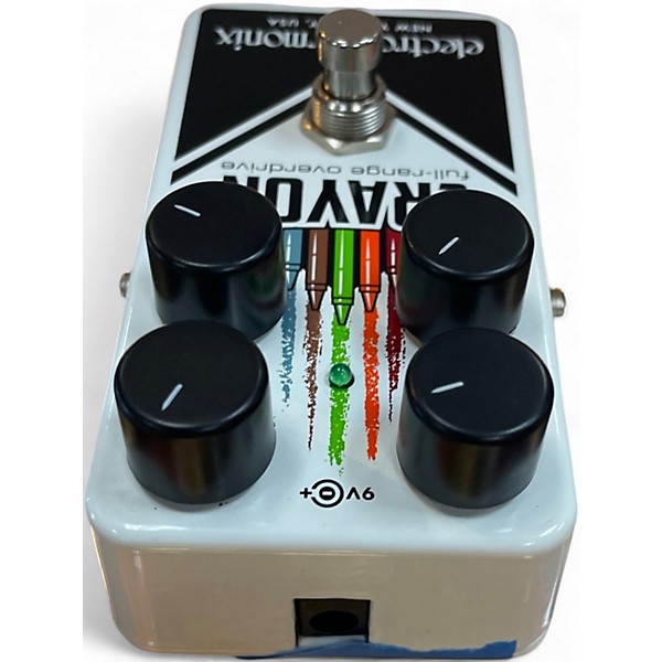 Used Electro-Harmonix Crayon Full Range Overdrive Effect Pedal