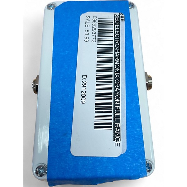 Used Electro-Harmonix Crayon Full Range Overdrive Effect Pedal