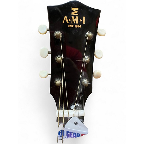 Used Ami LM-AG00 2 Tone Sunburst Acoustic Electric Guitar