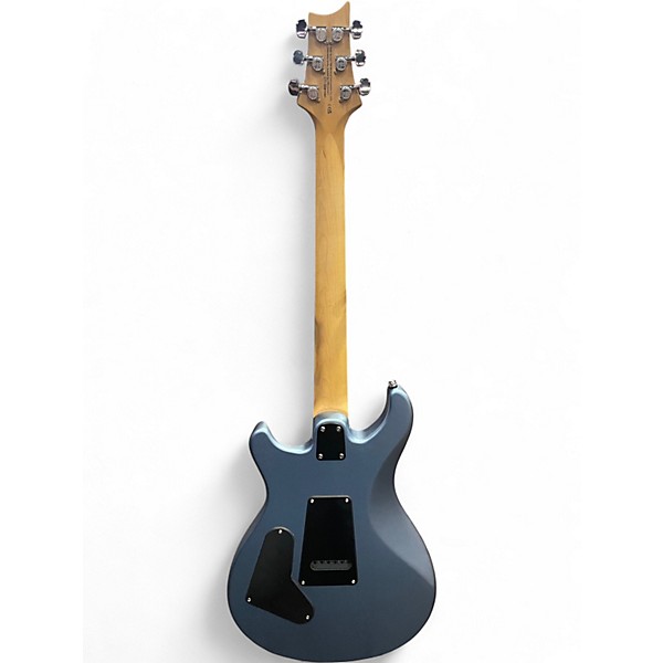 Used 2024 PRS CE SE Ice Blue Metallic Solid Body Electric Guitar