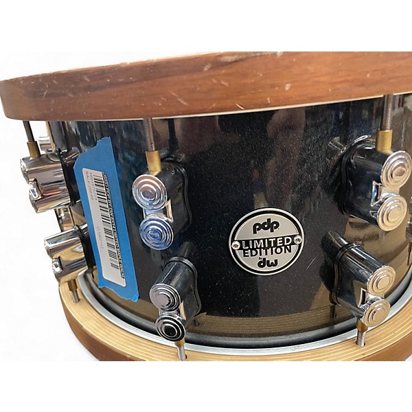Used PDP by DW 8X14 LIMITED MAPLE WALNUT Black Drum