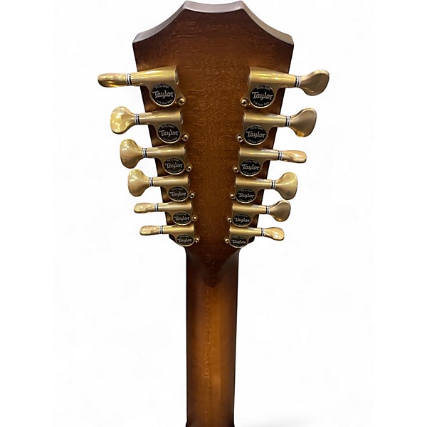 Used Taylor 652 CE BUILDERS EDITION WILD HONEY BURST 12 String Acoustic Electric Guitar