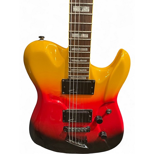 Used Switch Vibracell Sunset Fade Solid Body Electric Guitar