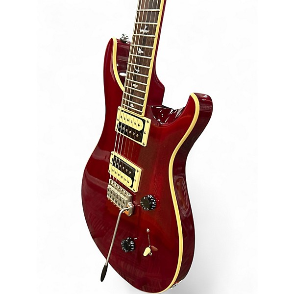 Used PRS SE Standard 24 Candy Apple Red Solid Body Electric Guitar