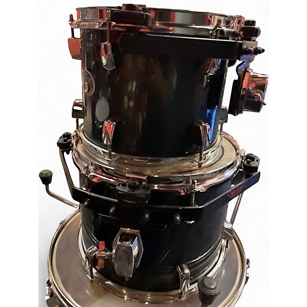 Vintage 1990 TAMA 4 Piece Silverstar Green Drum Kit