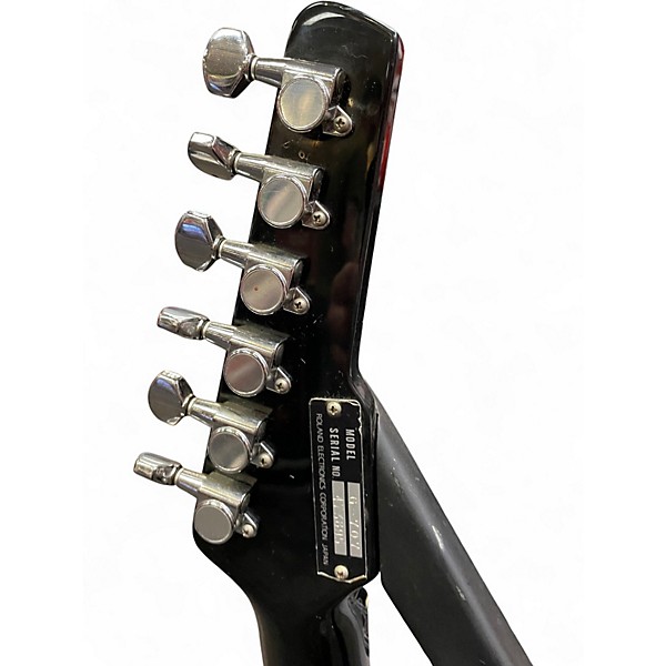 Used 1980s Roland G-700 w/G-707 Black Solid Body Electric Guitar